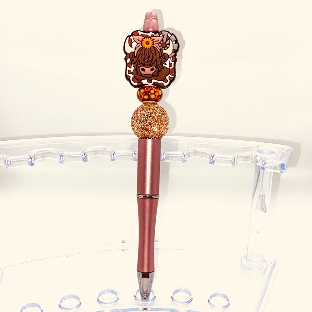 Highland Cow Pen From My Build A Bead Pen Series